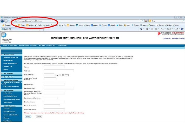 screenshot scam website screenshot scam website